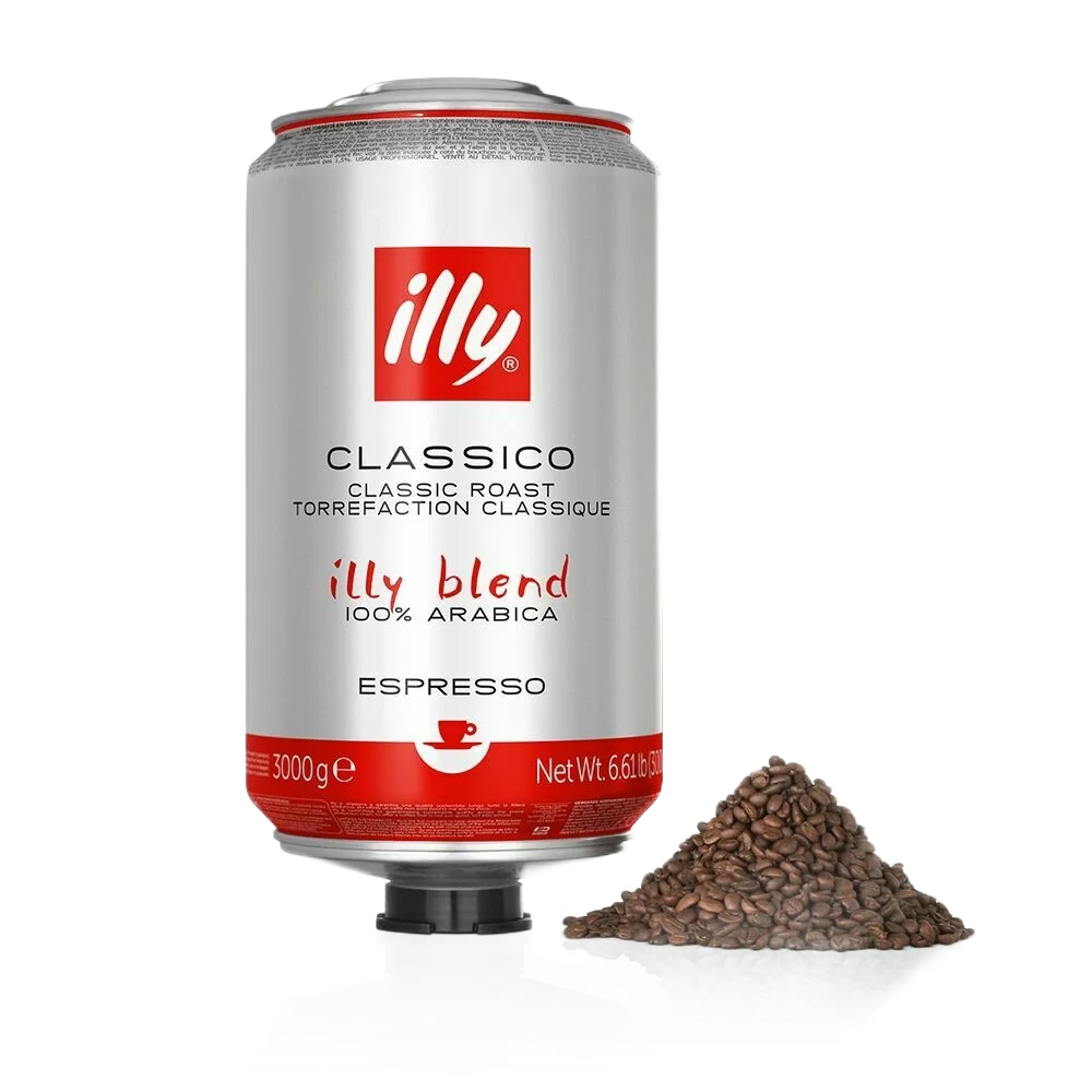 Кофе в зернах Illy Classico 3кг средняя обжарка